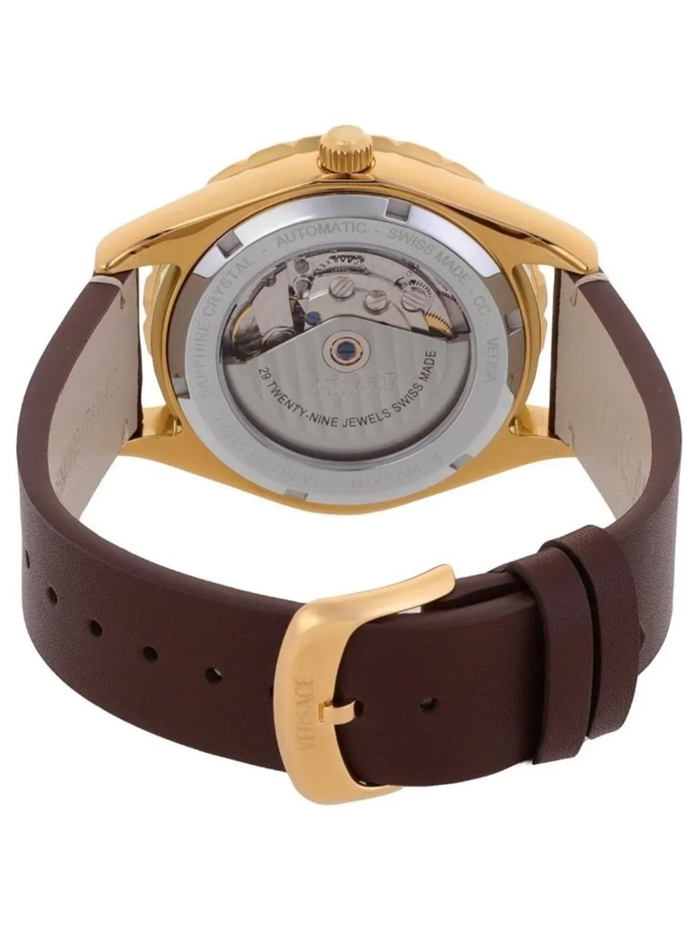 NWT Versace Hellenyium Automatic Black Dial Men's Watch